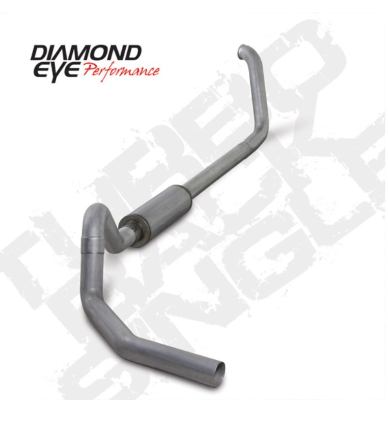 Ford F350 Performance Exhaust - Diamond Eye Performance - Turbo Back - `00-`03